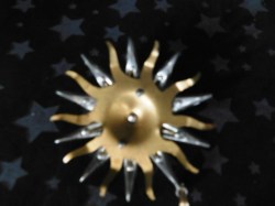 brass rhinestone back